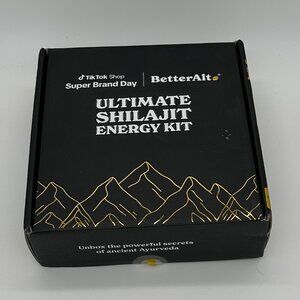 BetterAlt Ultimate Shilajit Energy Kit – New in Open Box